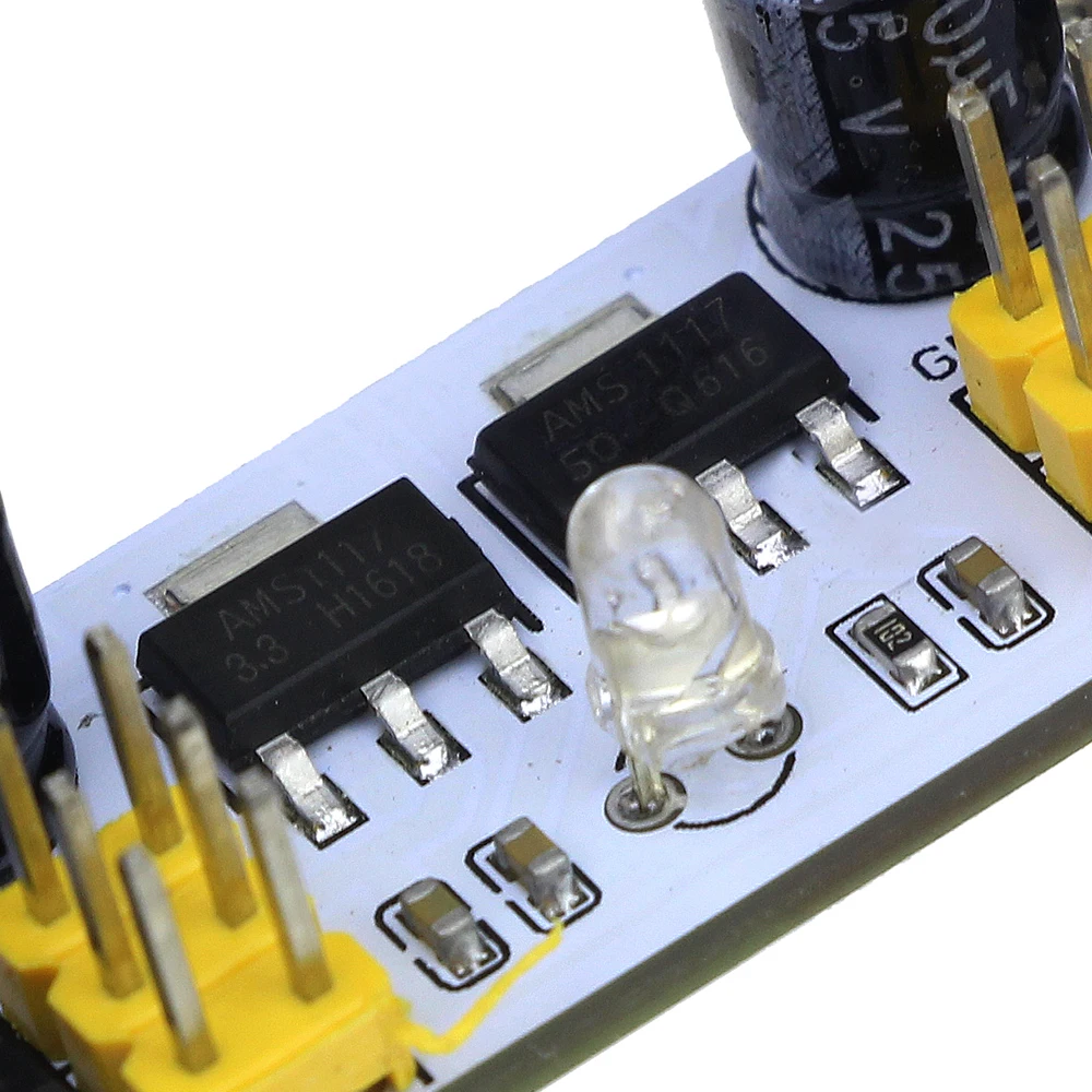 Модуль Thinary для arduino 2 канала плата MB102 постоянный ток 7 12 В интерфейс Micro USB макетная