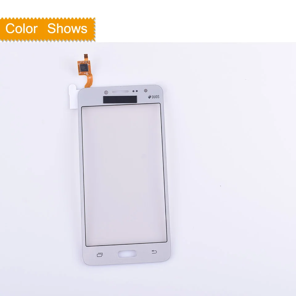 silver without gilf G532 сенсорный экран для samsung Galaxy J2 Prime SM-G532F G532 дигитайзер Сенсорная панель сенсорная стеклянная панель объектива - Цвет: silver without gilf