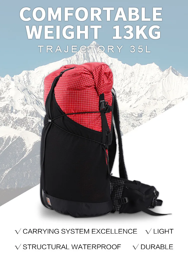 3F UL GEAR GuiJi 35L 55L рюкзак XPAC легкий прочный туристический походный уличный ультралегкий рюкзак