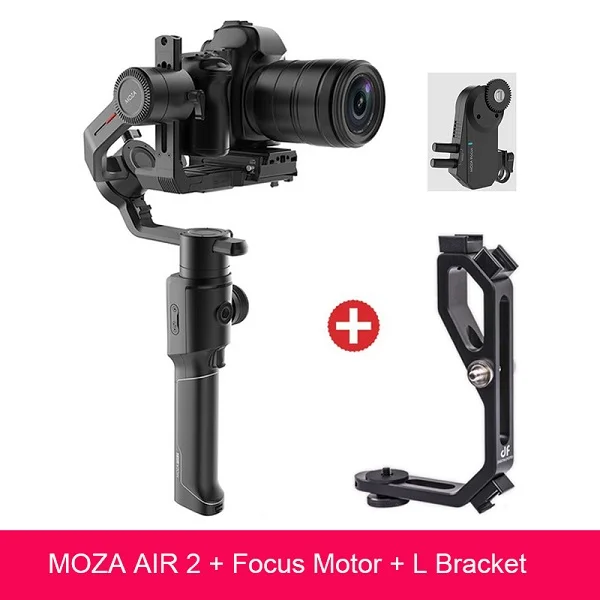 Gudsen Moza Air 2 Maxload 4,2 кг DSLR Камера стабилизатор 3-осевой портативный монопод с шарнирным замком для sony цифровой зеркальной камеры Canon Nikon VS DJI Ronin S VS weebill лаборатории - Цвет: air2bundle6