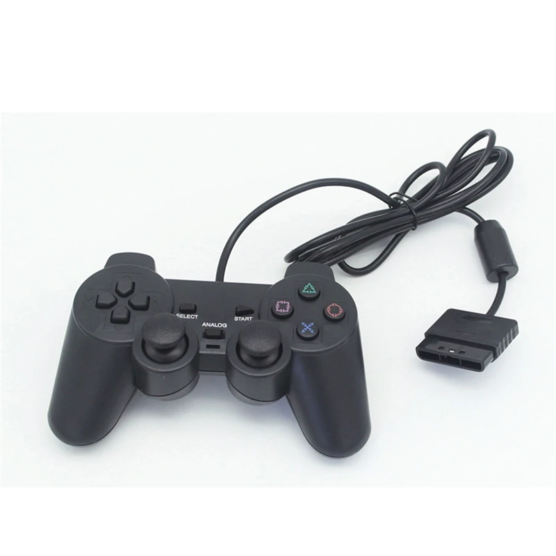 Проводной геймпад для Sony PS2 игровой джойстик контроллер Playstation 2 Вибрирующая