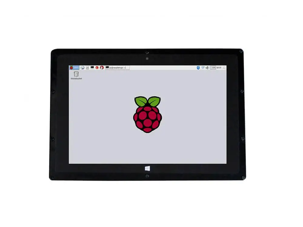 Компьютеры raspberry pi 10 1 дюймов емкостный сенсорный HDMI VGA ЖК дисплей Бесплатный