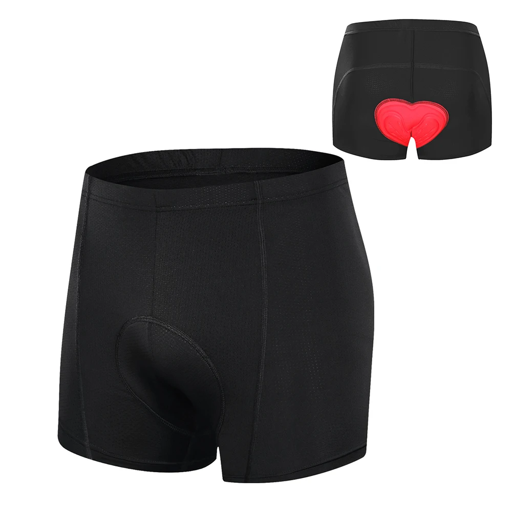 Men Black Bicycle Cycling Comfortable Underwear Sponge Gel 3D Padded Bike Short Pants Shorts Riding Clothing | Спорт и развлечения