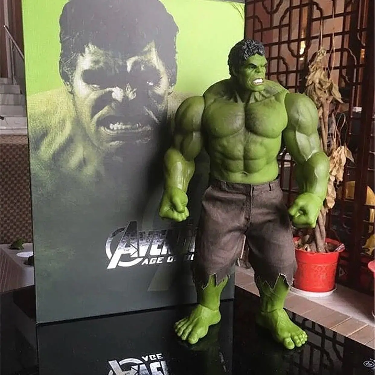 40 см Невероятный Халк экшн Figur комикс Marvel Мстители Горячая катушка игрушки