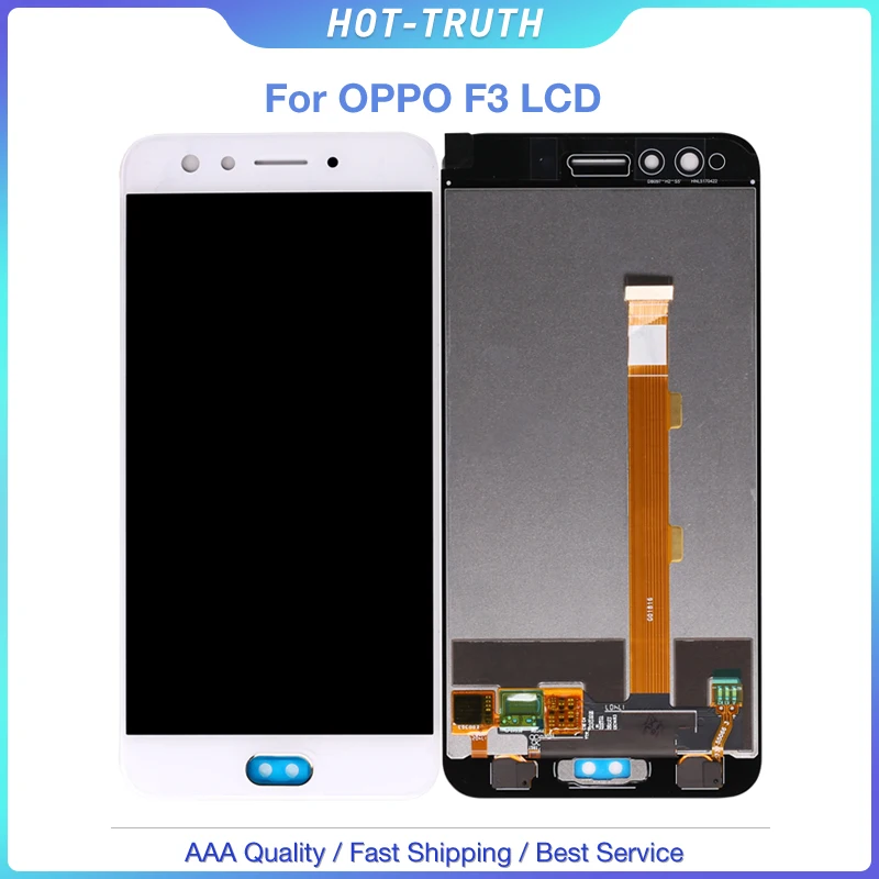 Высококачественный новый 5 дюймовый ЖК для OPPO F3 дисплей с сенсорным экраном