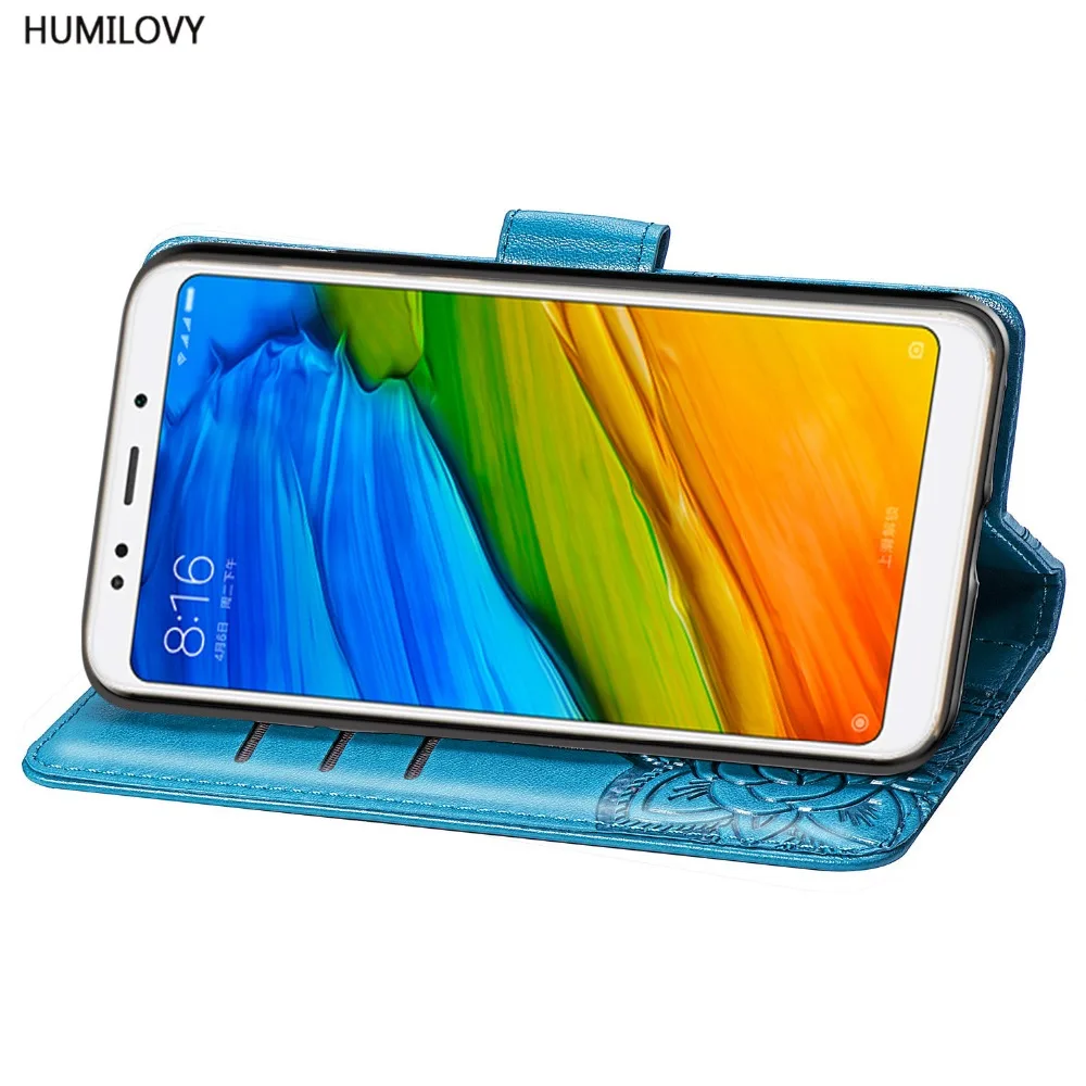 For Xiaomi Redmi 5 Case Coque Phone Bag Book Cover Wallet PU Leather Flip Card Slot | Мобильные телефоны и аксессуары