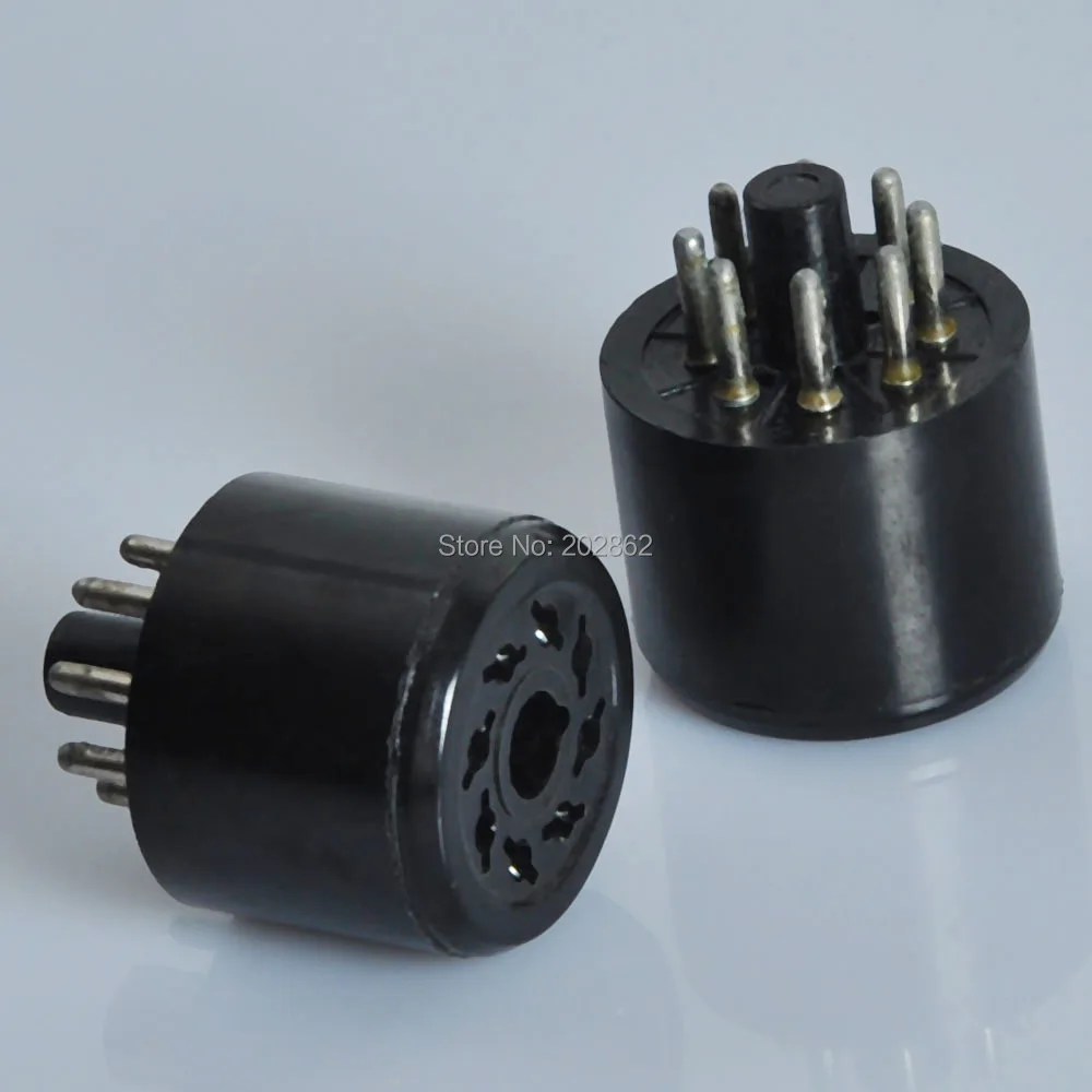 

2pcs 8Pin Octal Vacuum Tube Saver Socket Testing