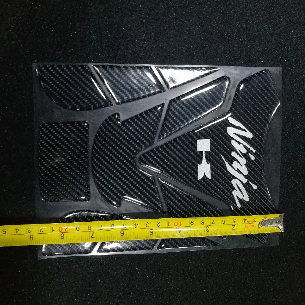 Новый мотоцикл велосипед топливный бак 5d четырехмерные наклейки из углеродного