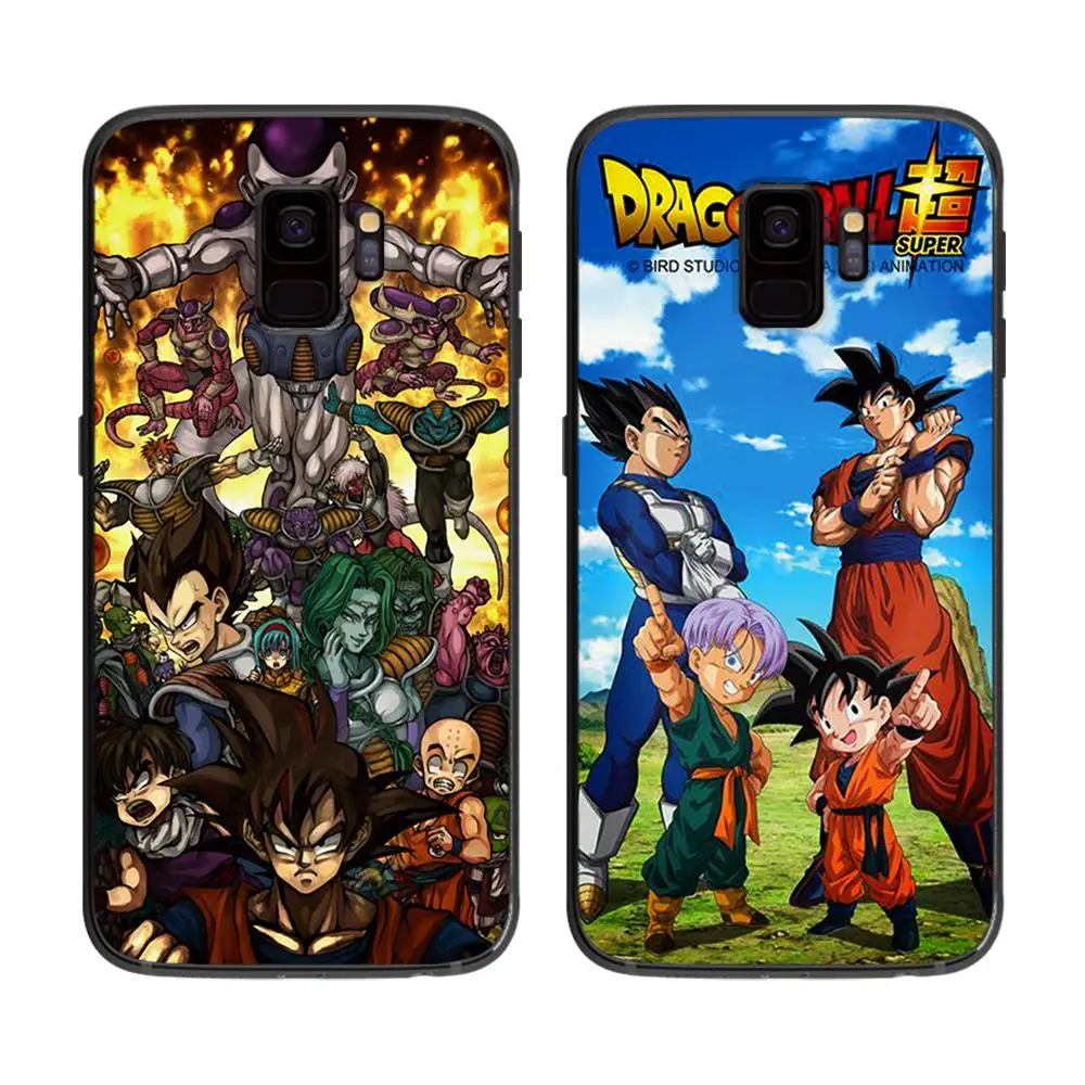Мягкий чехол для телефона DRAGON BALL Z Zetto аниме samsung Galaxy S6 S7 S8 S9 S10e Plus Note 8 9 черный