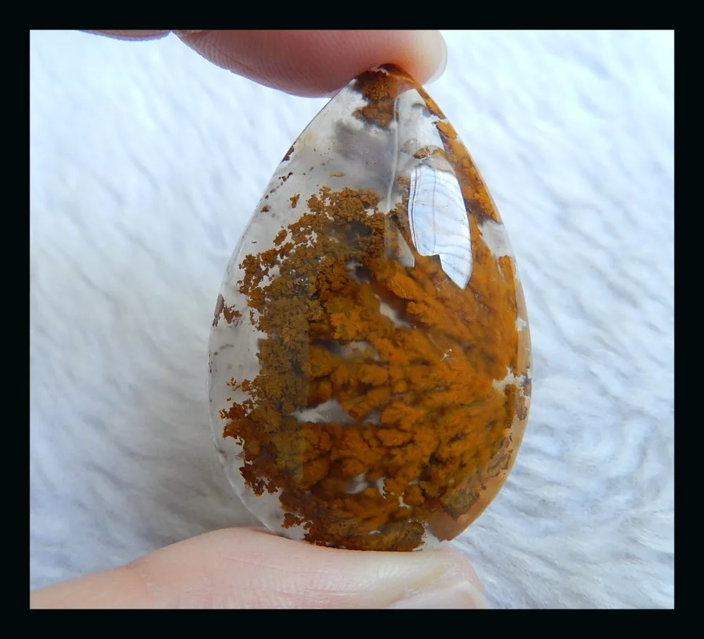 Кабошон из редкого агата в форме капли 42x28x7 мм 11 3 г|jewelry accessories|accessories jewelrycabochon natural |