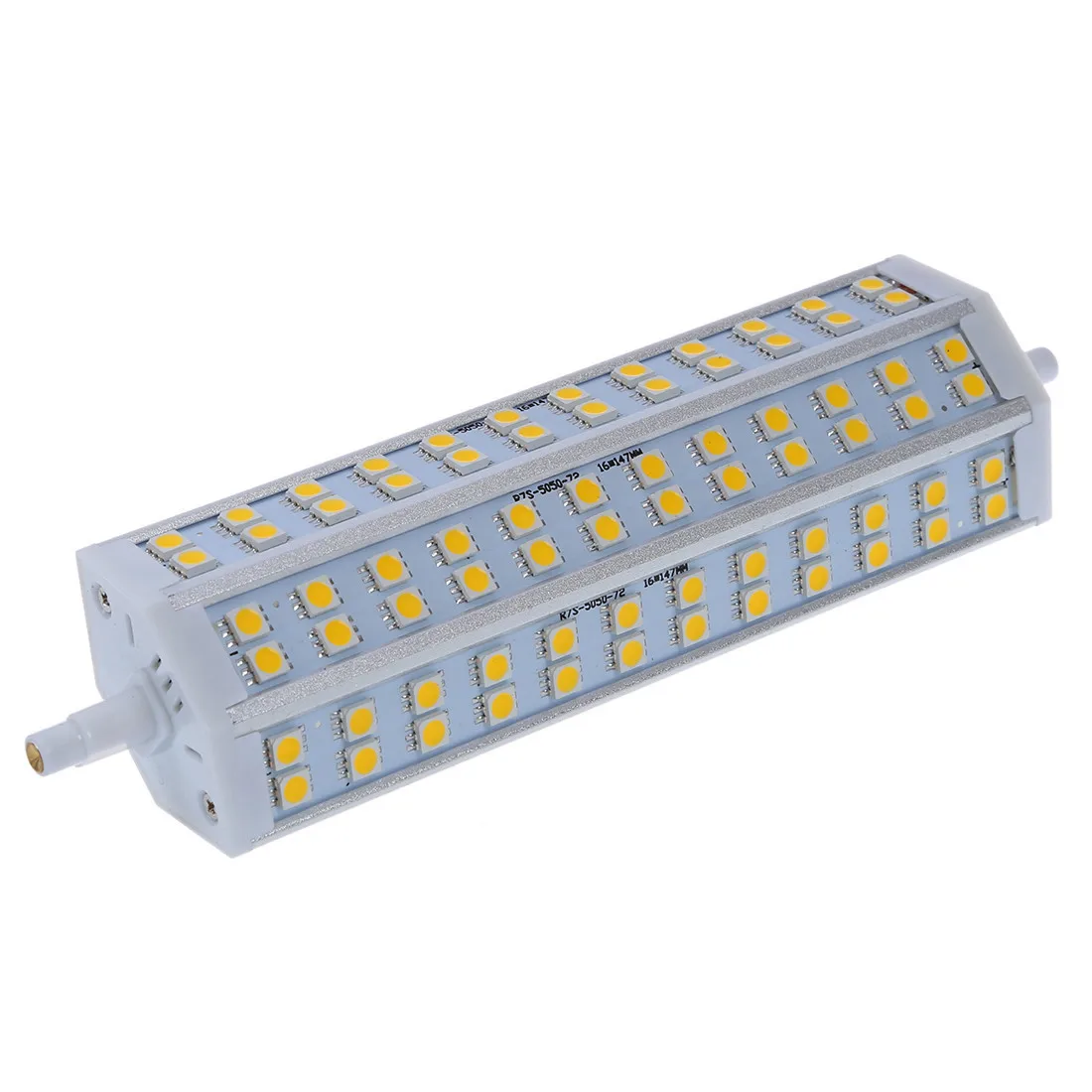 1280lm R7S 16W 72 LED 5050 SMD Corn Light Bulb Lamp 3000K Warm White AC85-265V | Лампы и освещение