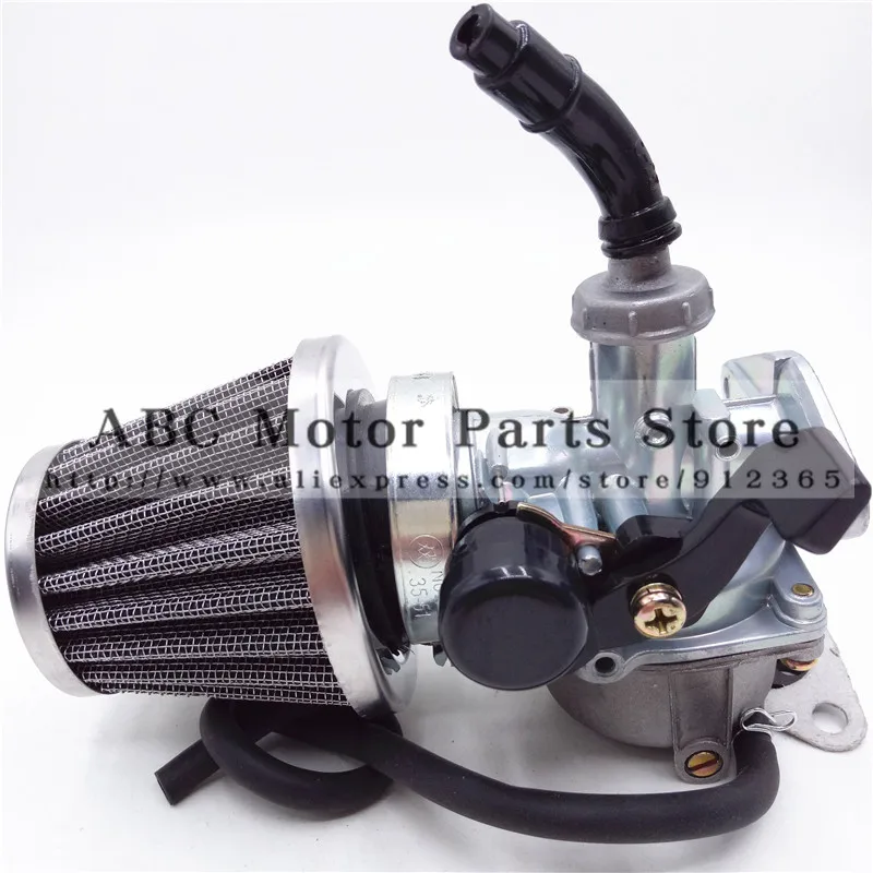 PZ19 19 мм карбюратор для мотоцикла 50cc 70cc 90cc 110cc 125cc ATV Dirt Bike Go Kart PZ22 22 ручной дроссель 35