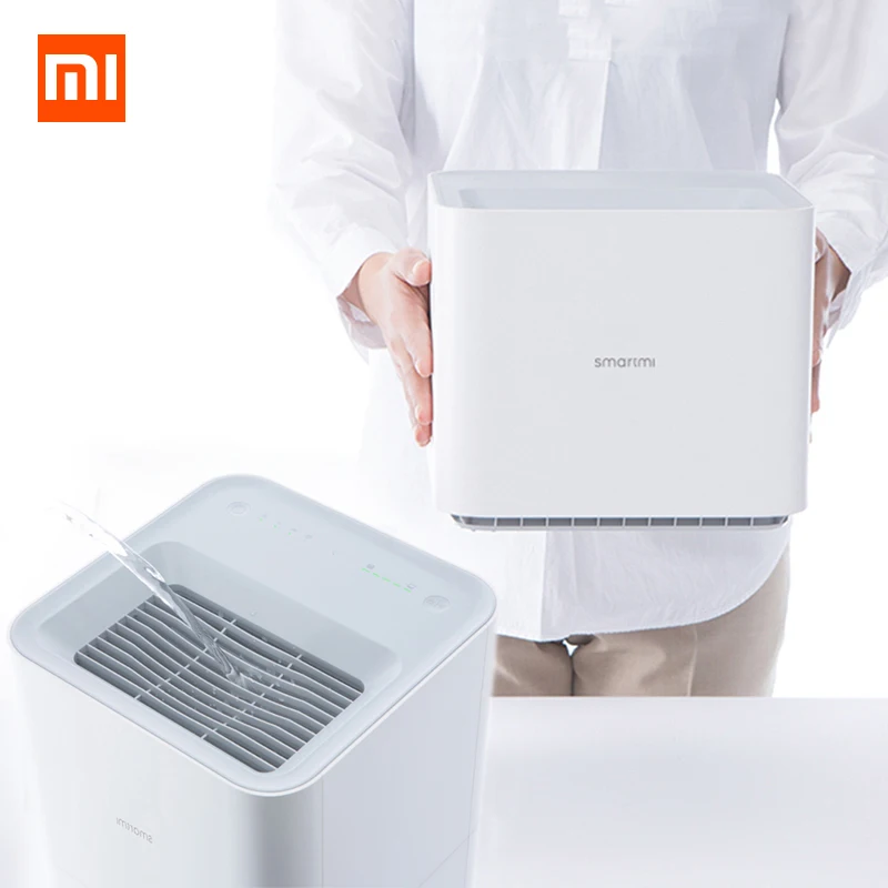 Увлажнитель воздуха Xiaomi Smartmi с чистым испарением, без смога, без тумана, ароматический масляный диффузор, бесшумный увлажнитель, управление с помощью приложения