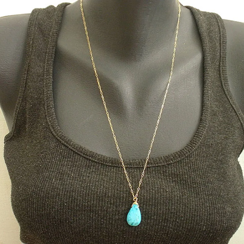 Ожерелье женское с подвеской-крестом модное колье простым покрытием из