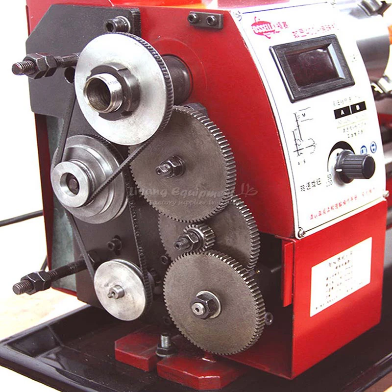 

RU no tax Wood lathe Hand string Miniature Buddha machine 400
