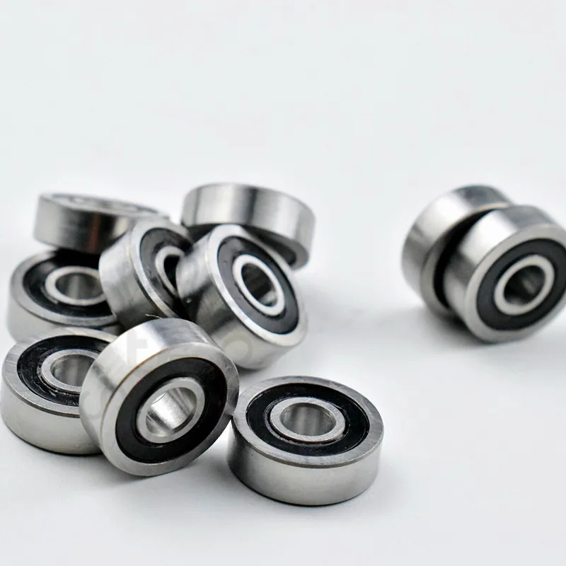 604 604RS 4*12*4(мм) 10 шт. Подшипник ABEC-5 подшипники резиновый герметичный Подшипник хромированная сталь подшипник 604 604RS