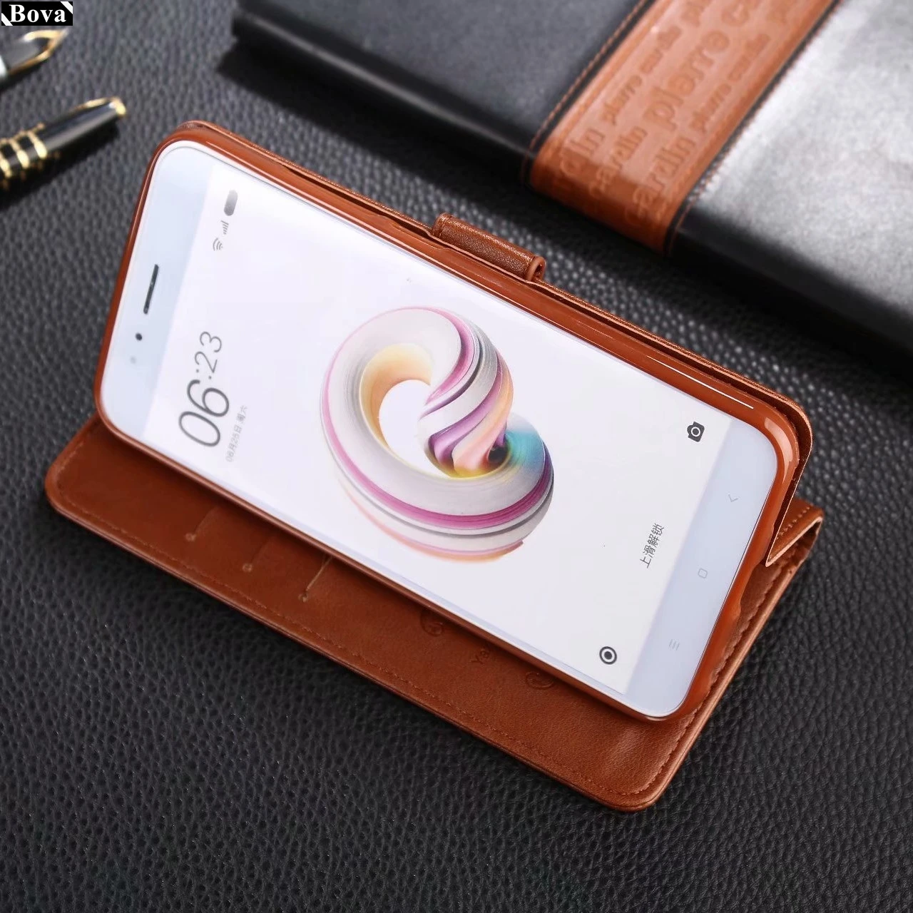 AZNS Xiaomi A1 A2 Чехол Премиум из искусственной кожи чехол-держатель для карт кошелек чехол для Xiaomi A1 A2 A2 Lite coque fundas