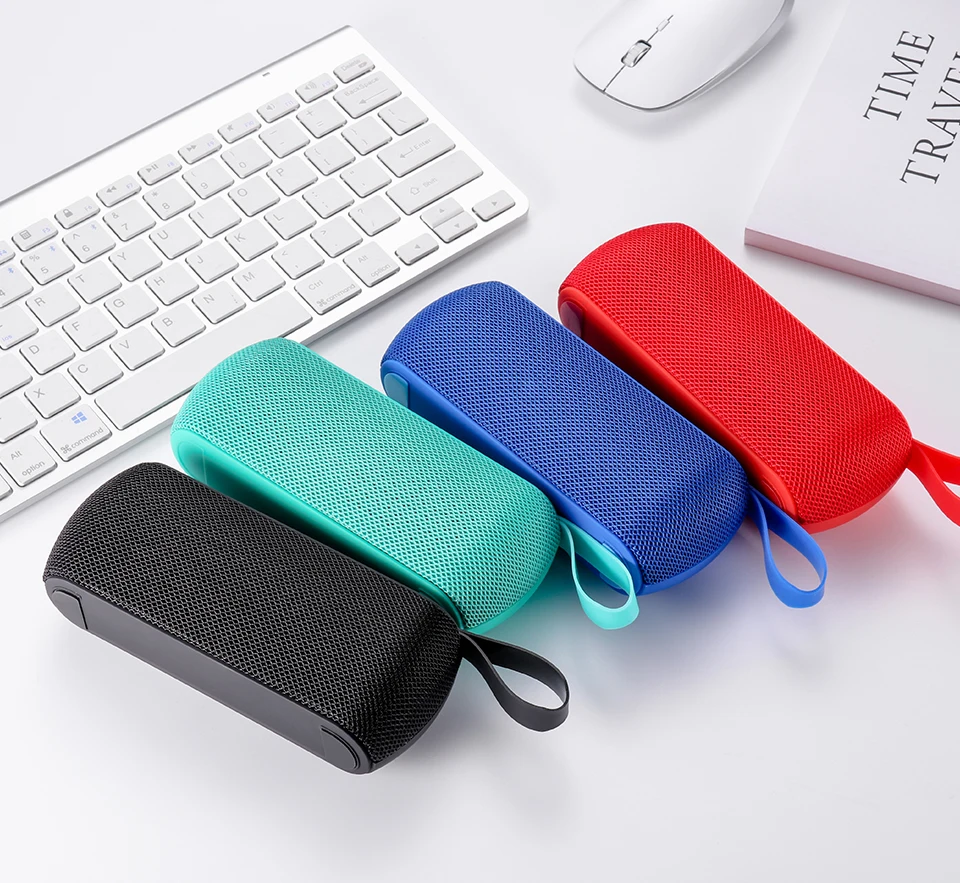SANLEPUS портативный Bluetooth беспроводной динамик стерео звук с микрофоном TF карта FM радио AUX MP3 Воспроизведение музыки открытый динамик Саундбар