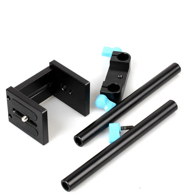 Опорная пластина для системы поддержки рельсовой штанги 15 мм крепление DSLR