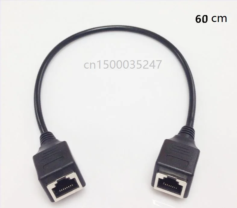 Сетевой удлинитель RJ45 мама семья 0 6 м сетевой интерфейс двойная головка гнездо 60
