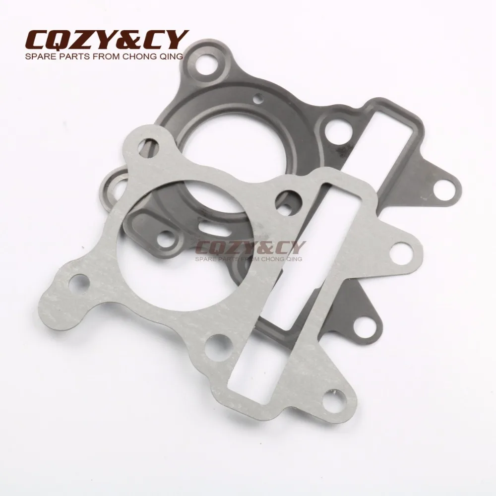 Cylinder body pad 50cc комплект цилиндров и поршневой комплект для Yamaha MBK Aerox Neos Neo's Ovetto Giggle 50 cc 38 мм/10 мм 4 такта - Цвет: Cylinder body pad