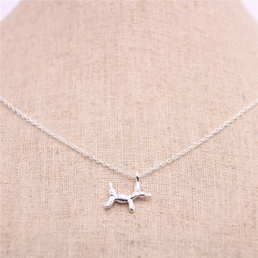 Animal element balloon pendant necklace Balloon dog designed for women | Украшения и аксессуары