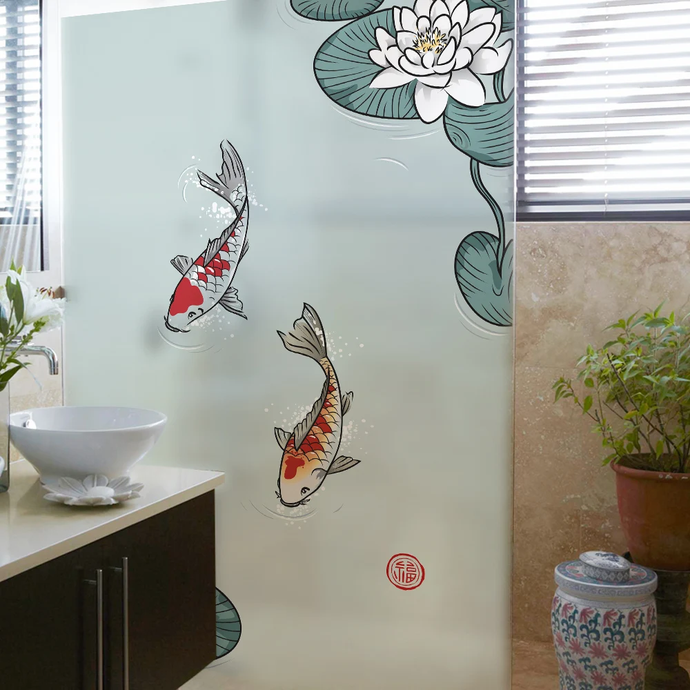 Матовая непрозрачная наклейка для домашнего декора без клея | Дом и сад