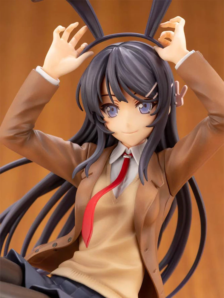 Seishun Buta Yaro Mai Sakurajima ПВХ фигурка Аниме Сексуальная девушка фигурка модель игрушки кролик девушка Коллекция игрушки кукла подарок