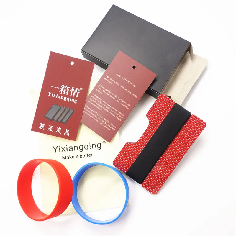 Карбоновый держатель для карт тонкий из углеродного волокна | Багаж и сумки