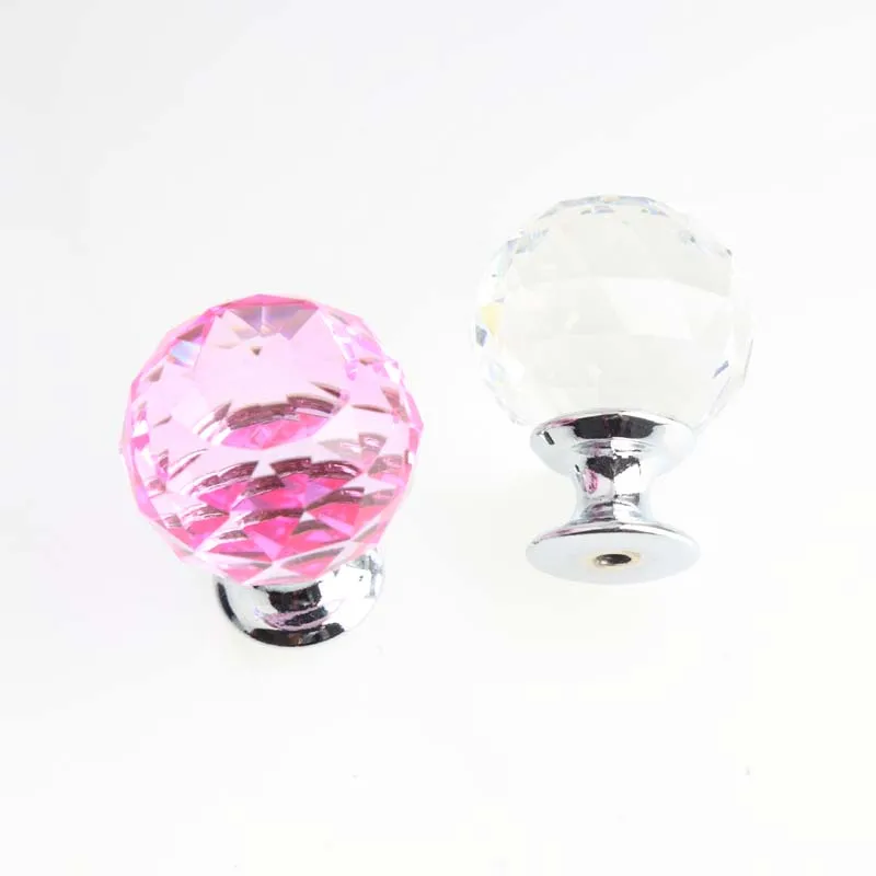 Ручка для кухонного шкафа 30 мм из прозрачного стекла|knobs pulls|cabinet knobscabinet handles |