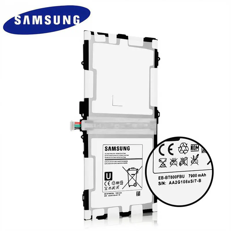 Аккумулятор для планшета Samsung GALAXY Tab S 100% оригинальный аккумулятор 10 5 EB BT800FBU T805C
