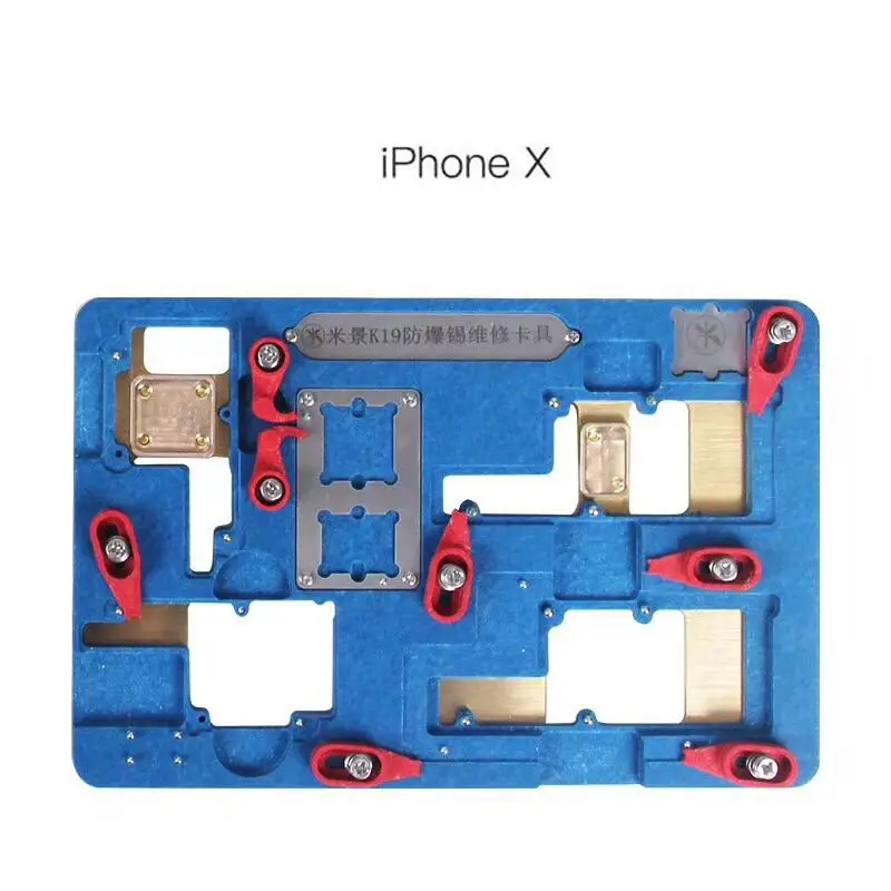 Для iPhone X ремонт материнской платы Держатель печатной зажим приспособление для