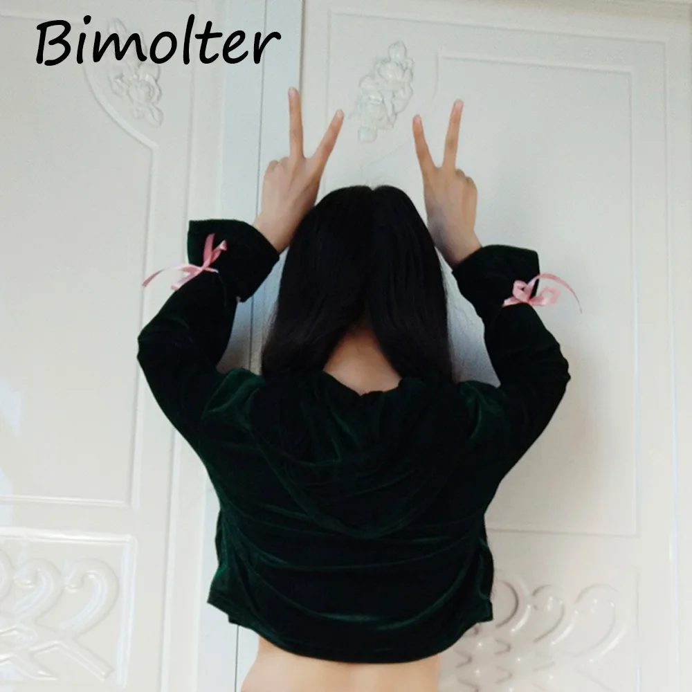 Bimolter Новый Высокая Талия Повседневное с капюшоном сезон: весна–лето сексуальные