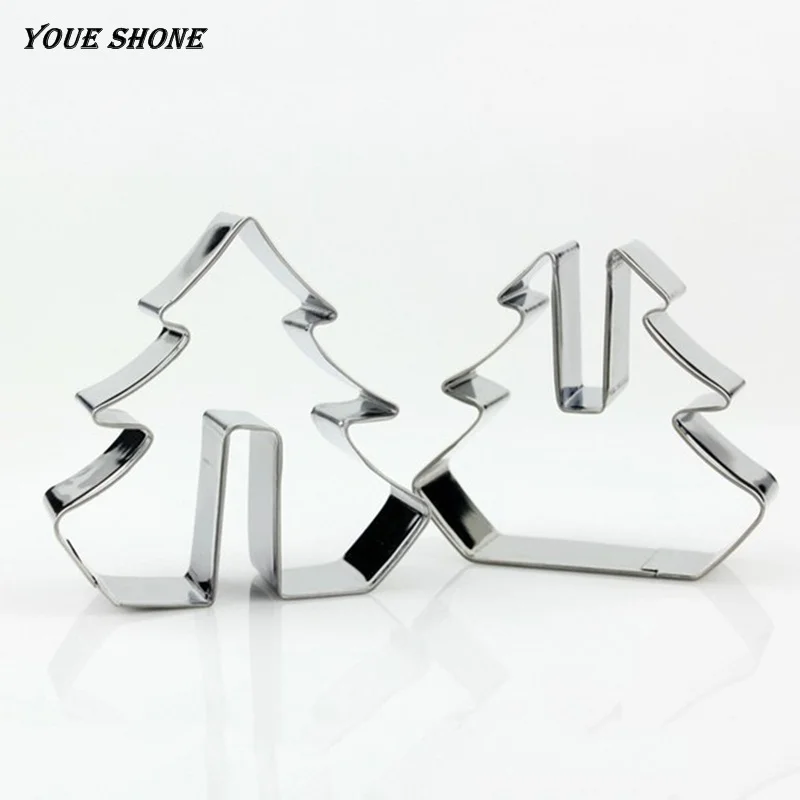 Youe shone 8 шт. 3D формочка для рождественского печенья из нержавеющей стали