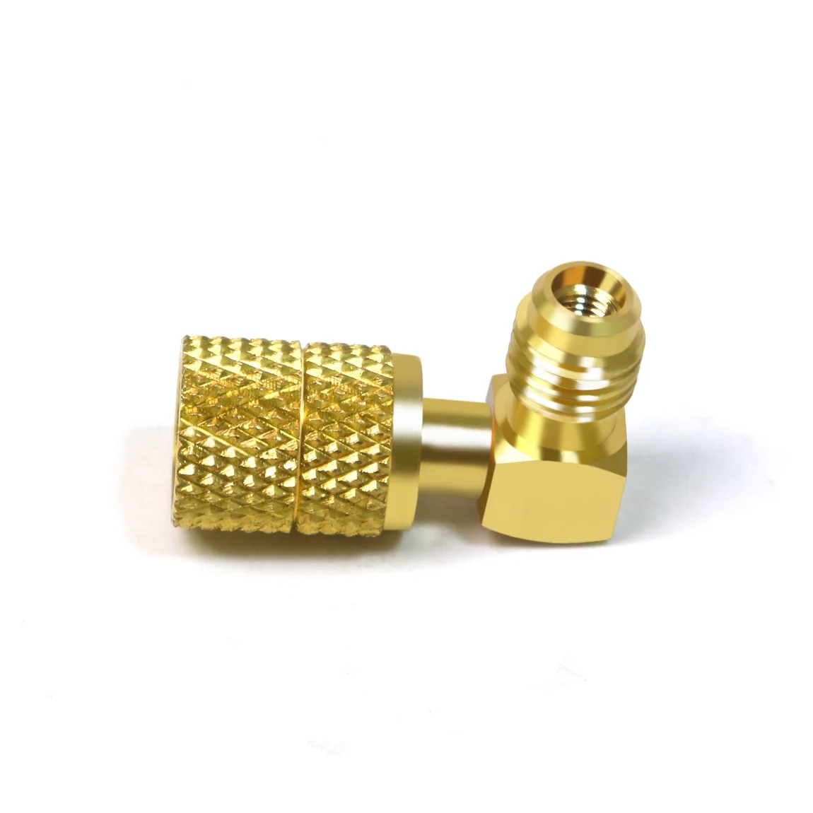 1 шт. алюминиевый переходник R410a 1/4 дюйма SAE-Female 5/16 | Обустройство дома