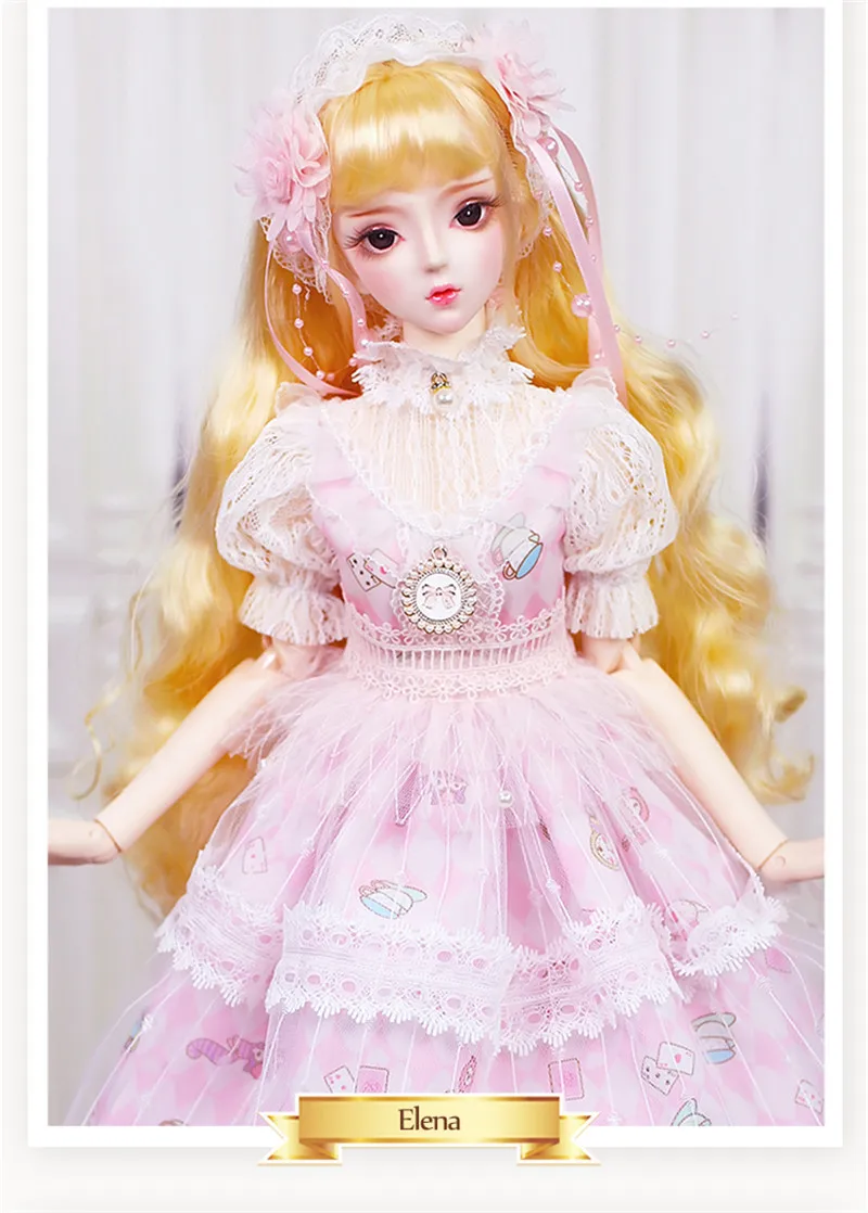 1/3 BJD Blyth кукла механическое уплотнение тела с макияжем, в том числе волосы, глаза, одежда 62 см высота девочки ледник