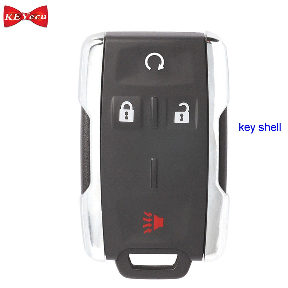 KEYECU для Chevrolet Colorado Silverado 1500 2500 3500 Suburban Tahoe для GMC Canyon Sierra пульт дистанционного управления чехол Fob M3N-32337100