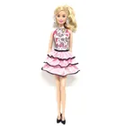Новейшая Одежда для куклы NK, платье, модная вечерние ка, вечернее платье для куклы Барби, лучший подарок 067