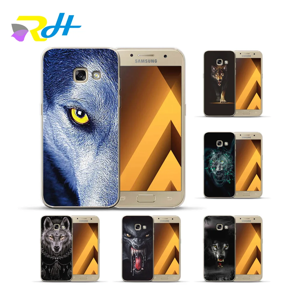 Мягкий ТПУ чехол для Samsung Galaxy A7 2018 Coque Etui Lone wolf A10 20 30 40 50 70 A6 A8 Plus 2018|Чехлы-накладки| |