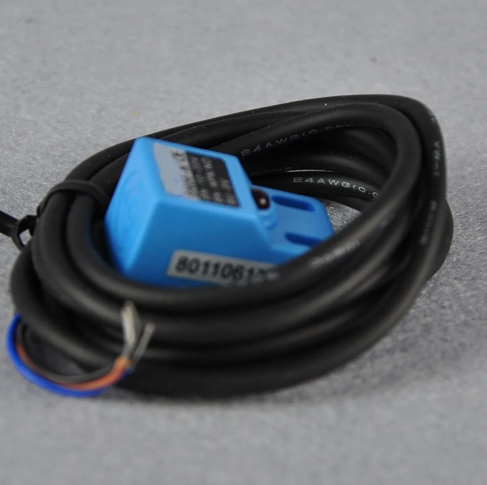 Индуктивный датчик приближения, SN04-N, NPN, 3-wire NO, 6-36V DC 18*18*36mm, Бесконтактный переключатель