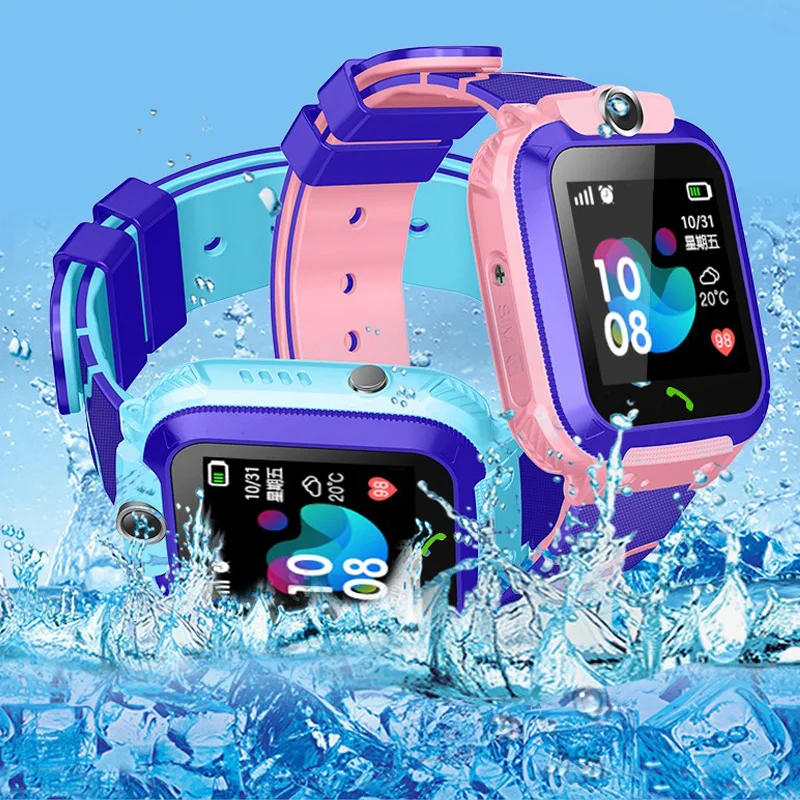 Топ Дети Смарт часы IP67 Водонепроницаемый SOS вызова Расположение Finder Smartwatch