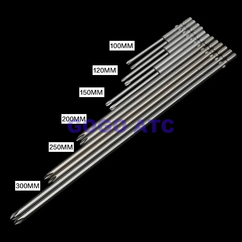 Удлиненная электрическая отвертка 802 с высоким крутящим моментом магнитным