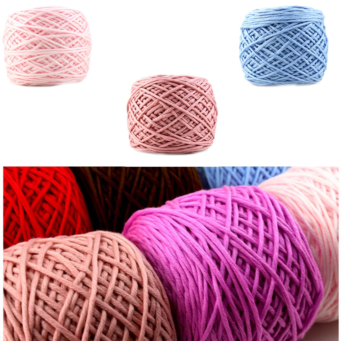 250 г/компл. DIY молочная хлопковая пряжа из Изделие из шерсти для детей пряжа для Вязание детская рука трикотажной пряжи вязать Одеяло нитки для вязания пряжа