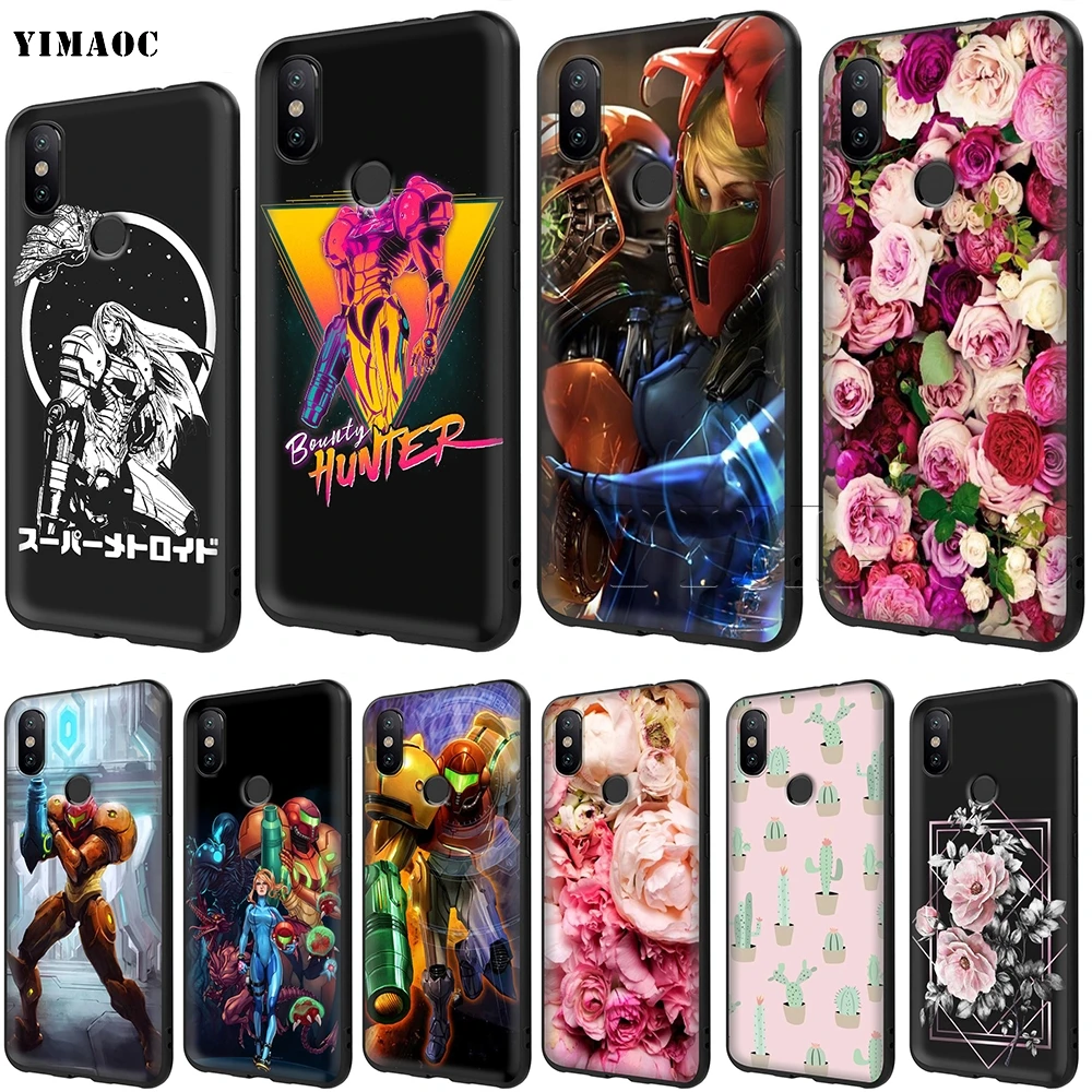 Силиконовый чехол YIMAOC Samus Aran Metroid для Xiaomi Redmi Note 4 4x 4a 5 5a 6 8 Pro Prime Plus | Мобильные
