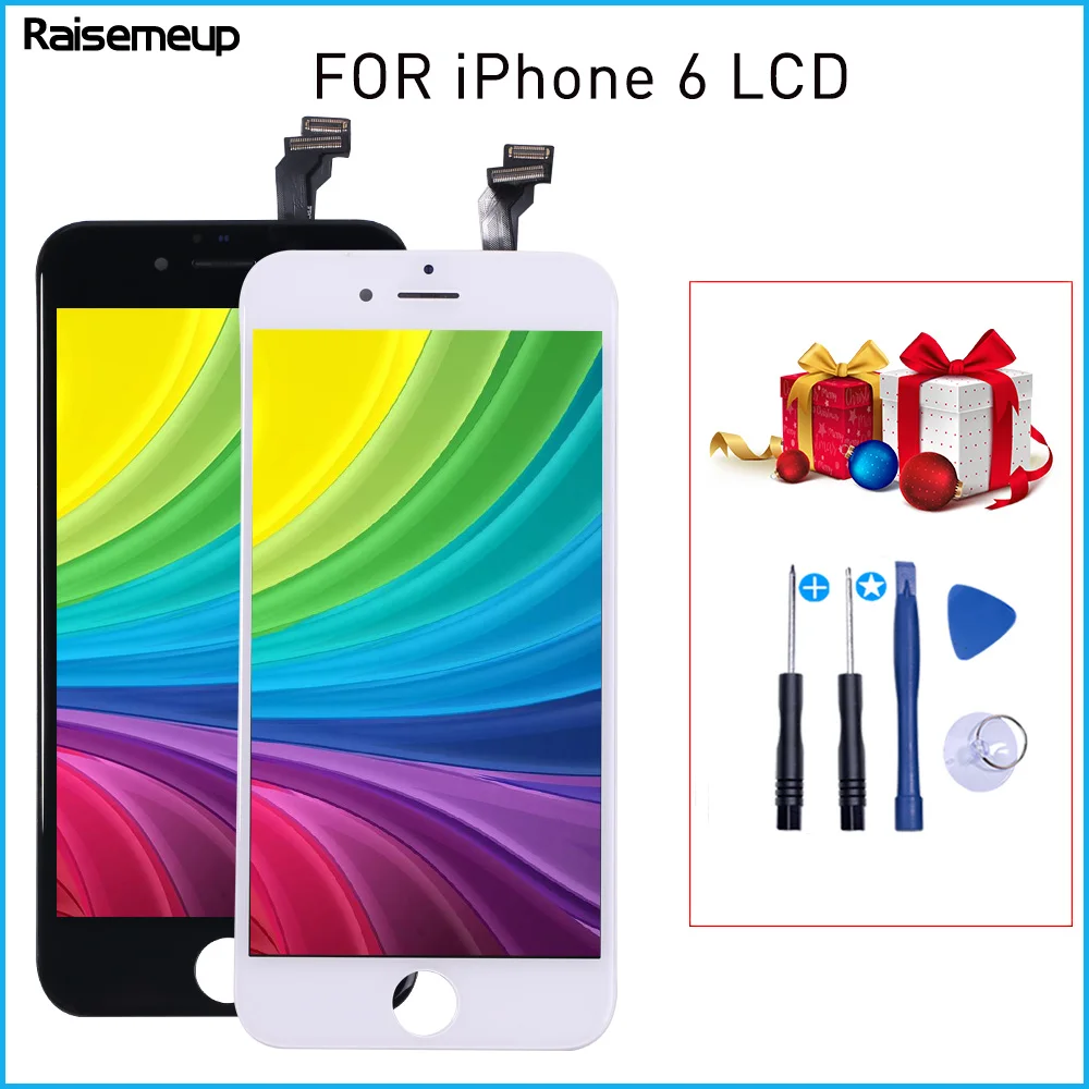 4 7 дюймовый 1334*750 ЖК дисплей для iPhone 6 ID сенсорный в сборе Замена A1549 A1586 A1589
