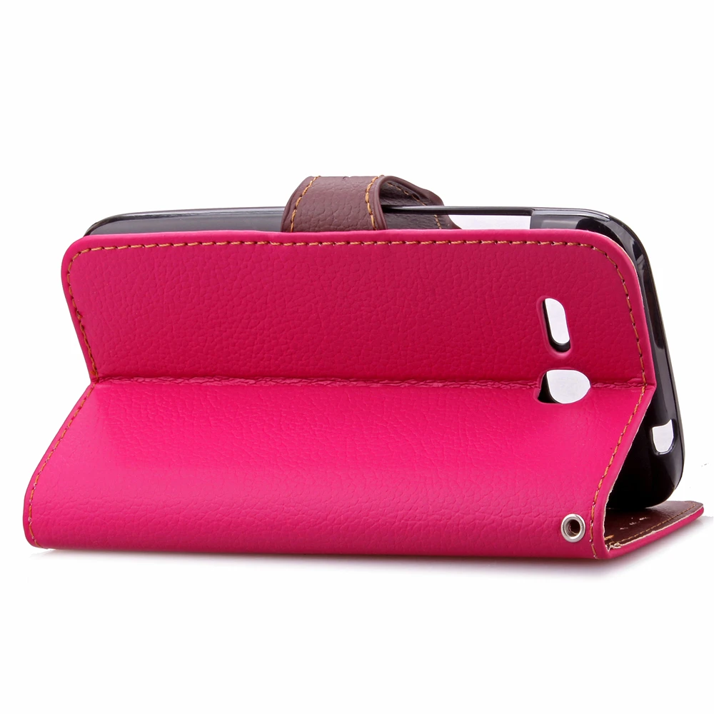 WolfRule Leaf Case Huawei Y600 Cover Luxury Women's Style Flip PU Leather &amp TPU Handbag For With Card Slot | Мобильные