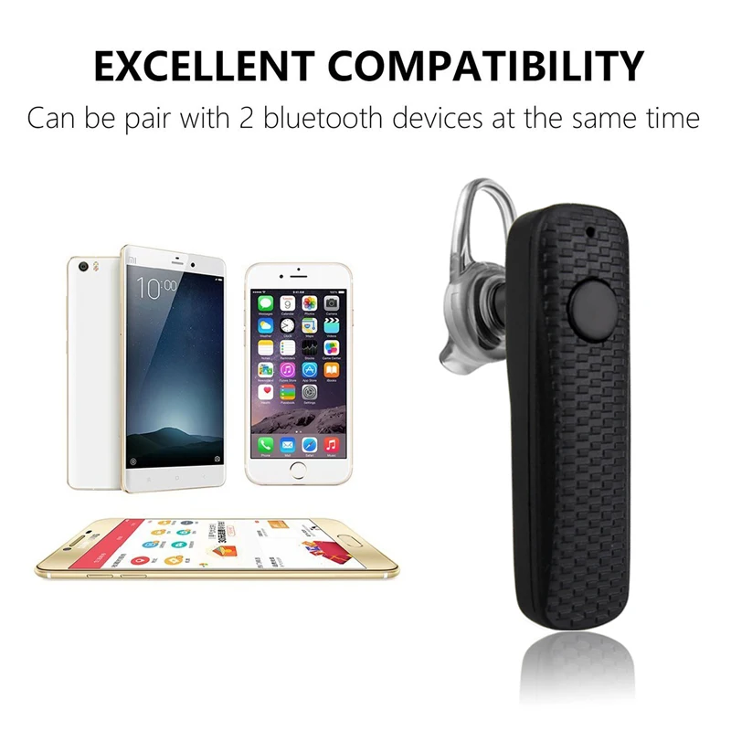 Оригинальные наушники DAONO Bluetooth V4.1 беспроводная гарнитура в ухо свободные руки с