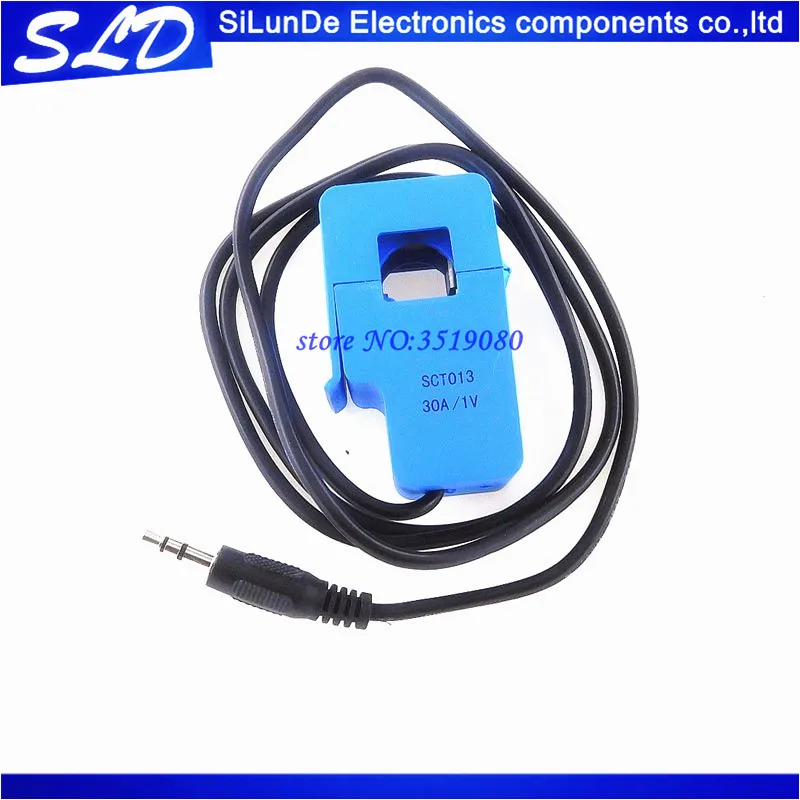 

Free Shipping 2pcs/lot Brand New High Quality 30A SCT-013-030 Non-invasive AC current sensor Split Core Current Transformer