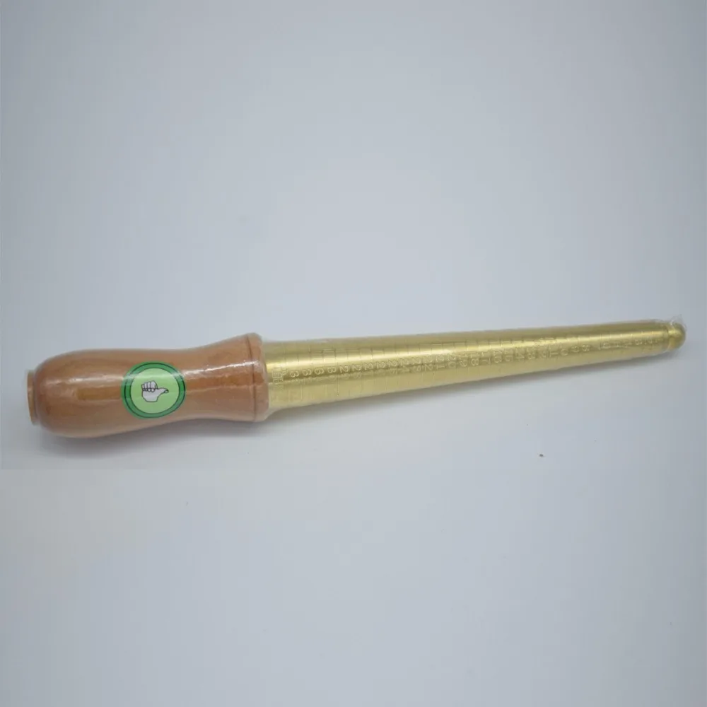 Новинка 2017 размер кольца r пальца мерная палка металлическое кольцо оправка HK