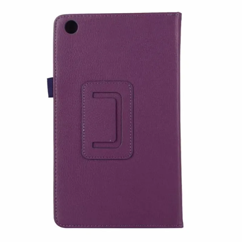 purple Ультра тонкая подставка литчи из искусственной кожи защитный чехол для huawei MediaPad T3 8,0 KOB-L09 KOB-W09 8,0 дюймов планшет - Цвет: purple
